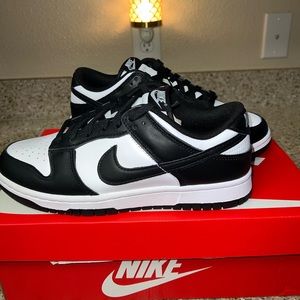 Dunk low white Pandas